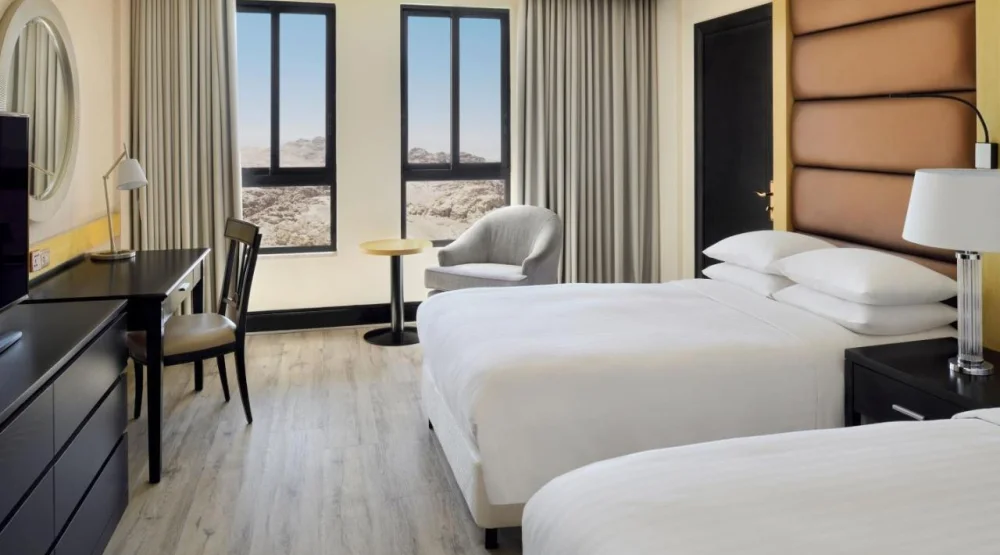 Mountain Premium Room, Two Double at Petra Marriott Hotel