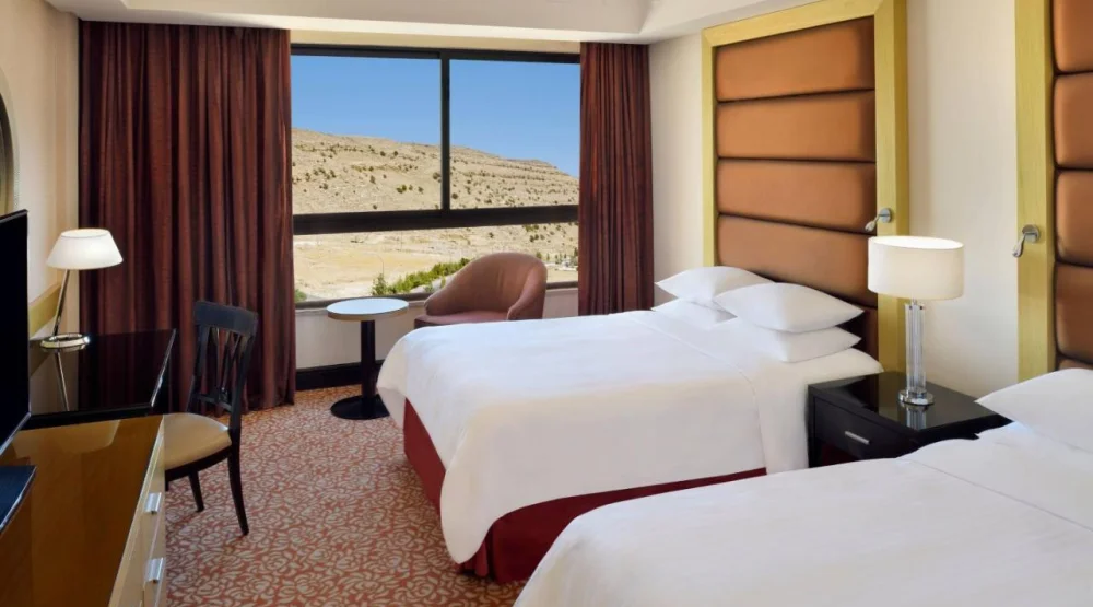 Standard Room, Guest Room, Two Double at Petra Marriott Hotel