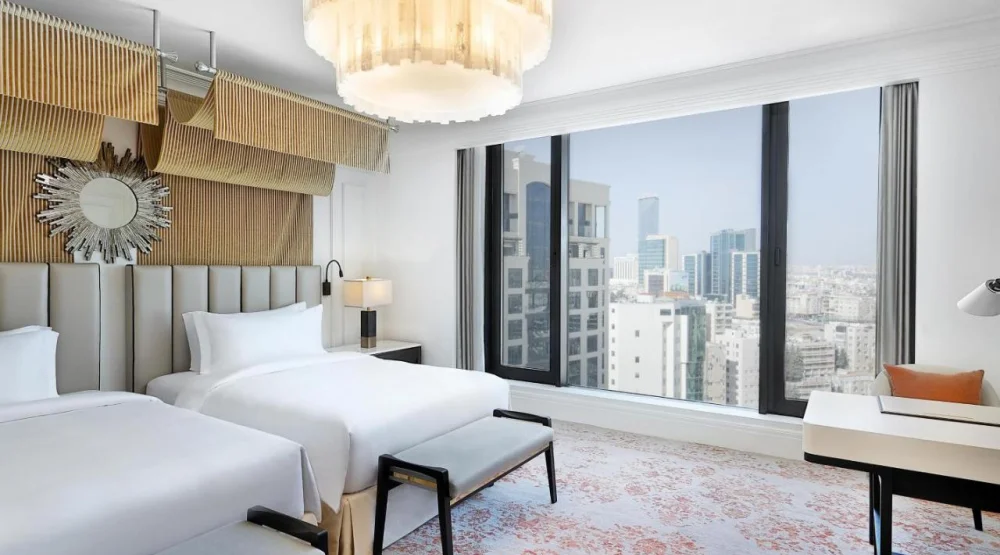 Grand Deluxe, Guest Room, Two Double, City View at The St. Regis Amman