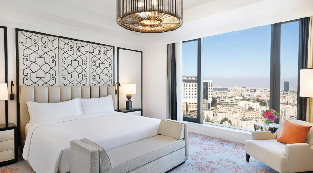 Caroline Astor Suite, One Bedroom Suite, One King, Skyline View at The St. Regis Amman