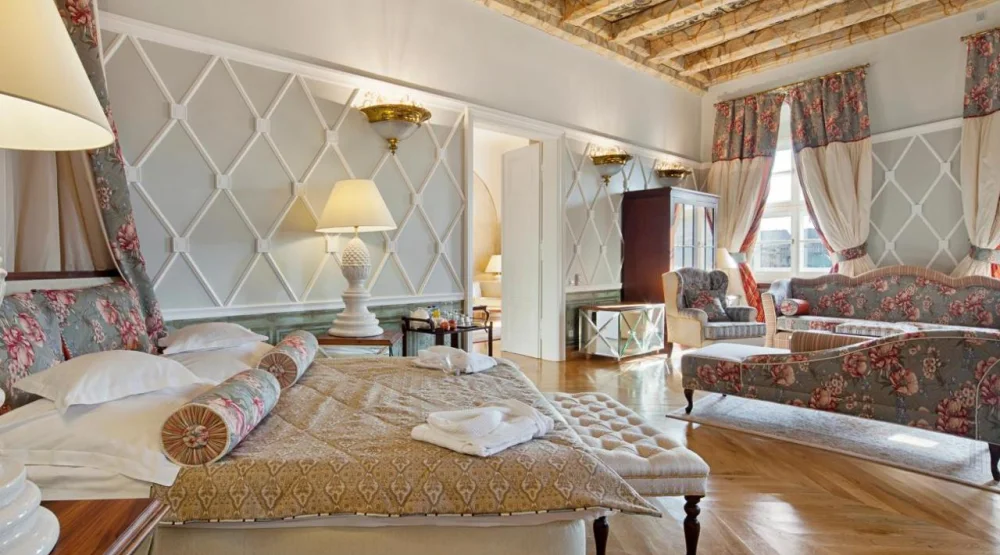 Luxury Suite with Main Market View and Balcony at The Bonerowski Palace Boutique Hotel