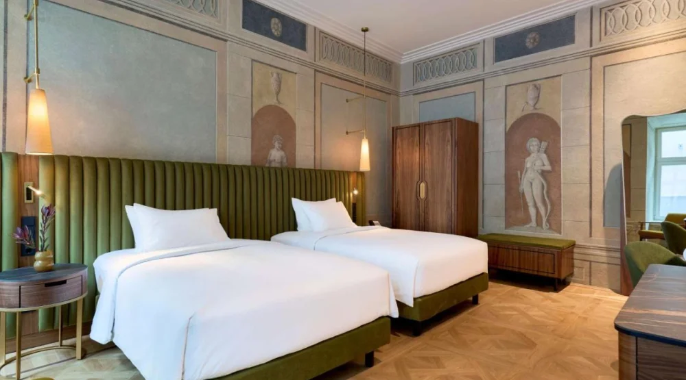 Double Room with Two Double Beds - Historic at Hotel Saski Krakow Curio Collection by Hilton