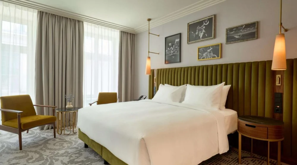 King Room - Courtyard at Hotel Saski Krakow Curio Collection by Hilton