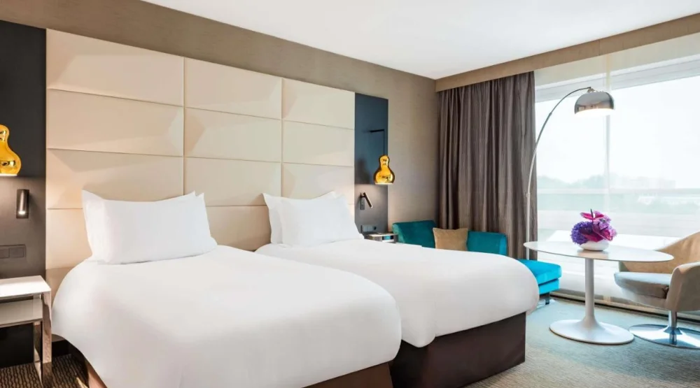 Superior Twin Room at Sofitel Victoria Warsaw Hotel