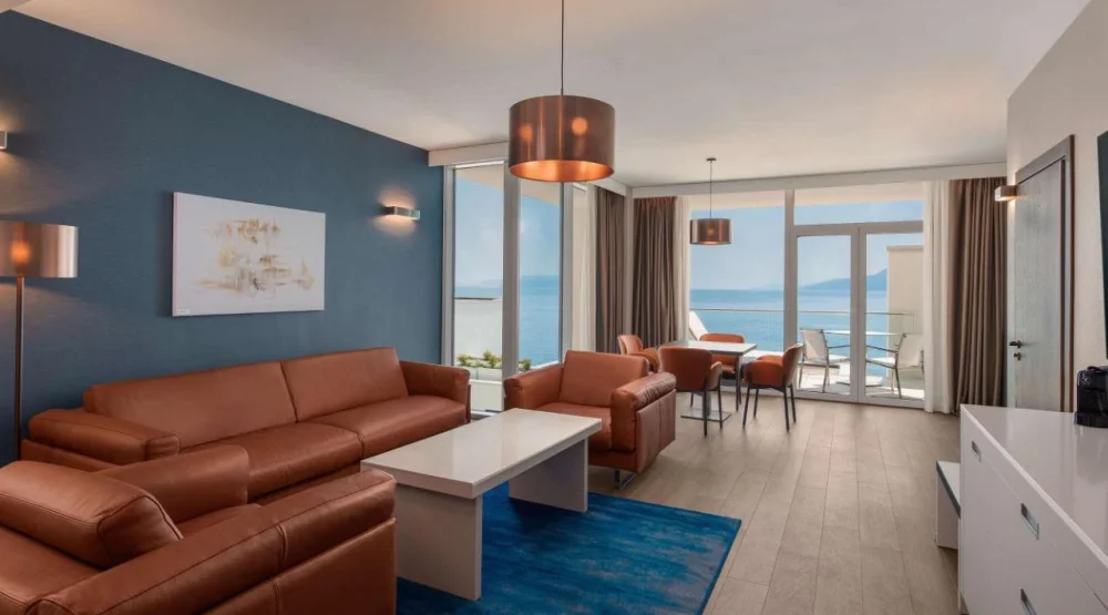 Beach Front Deluxe One Bedroom Villa at Hilton Rijeka Costabella Beach Resort & Spa