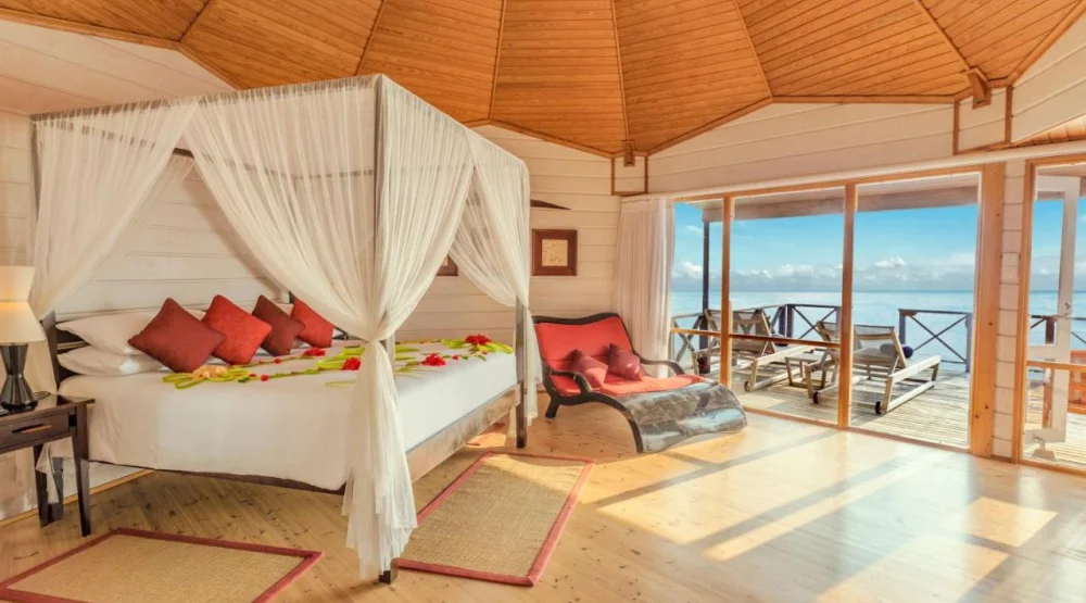 Jacuzzi Water Villa at Komandoo Island Resort