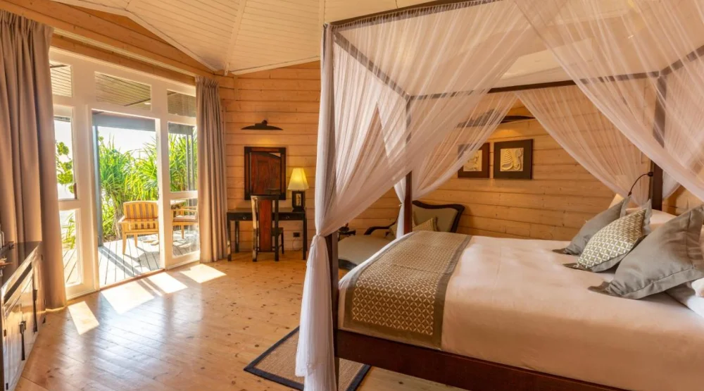 Premium Beach Villa with Jetted Tub at Komandoo Island Resort