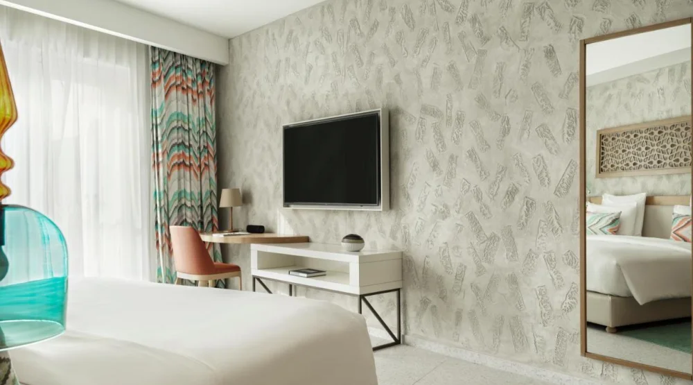 Deluxe Suite with Partial Sea View at The Chedi Lustica Bay