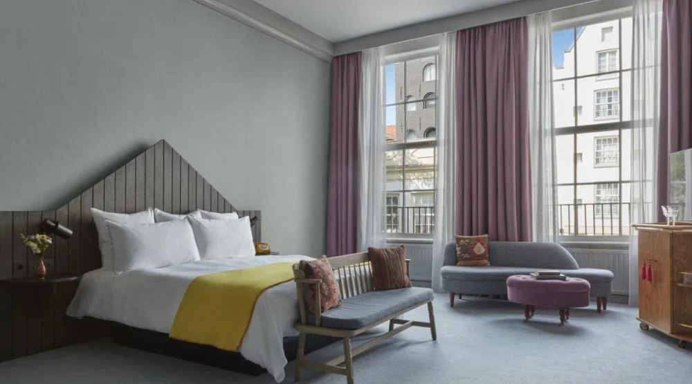 Generous Double Room at Pulitzer Amsterdam