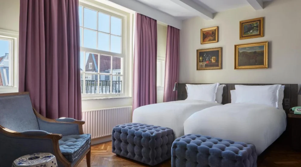 Classic Twin Room at Pulitzer Amsterdam
