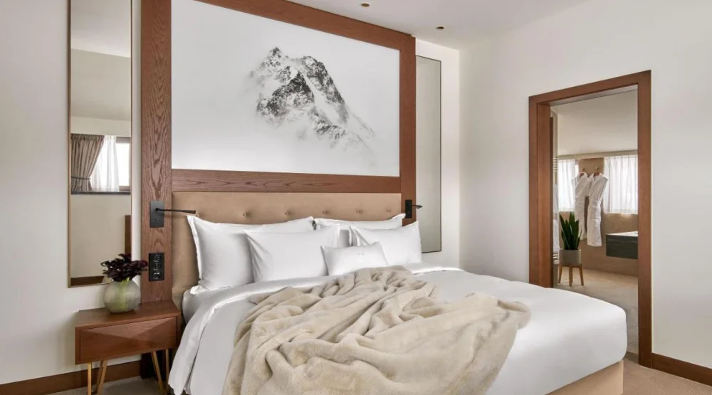 Panorama Junior Suite - Historic La Margna Wing at Grace La Margna St. Moritz