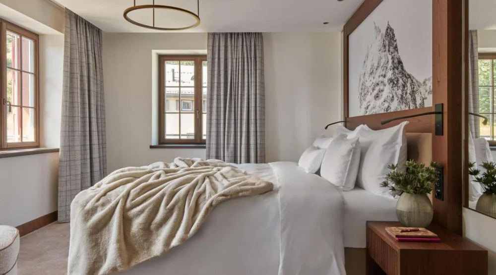 Corner Suite - Historic La Margna Wing at Grace La Margna St. Moritz