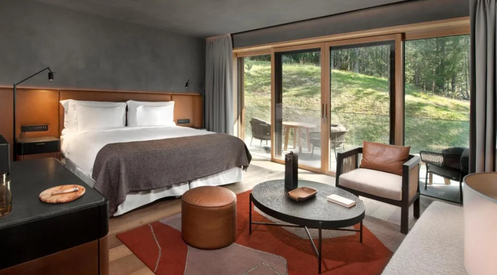 Terrace at Six Senses Crans Montana