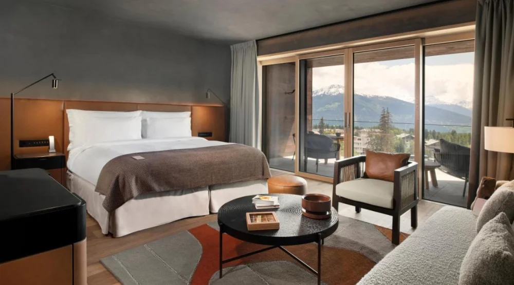 Superior Terrace at Six Senses Crans Montana
