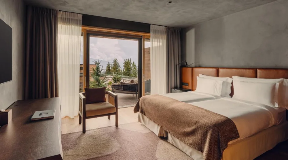 Three Bedroom Terrace Suite at Six Senses Crans Montana