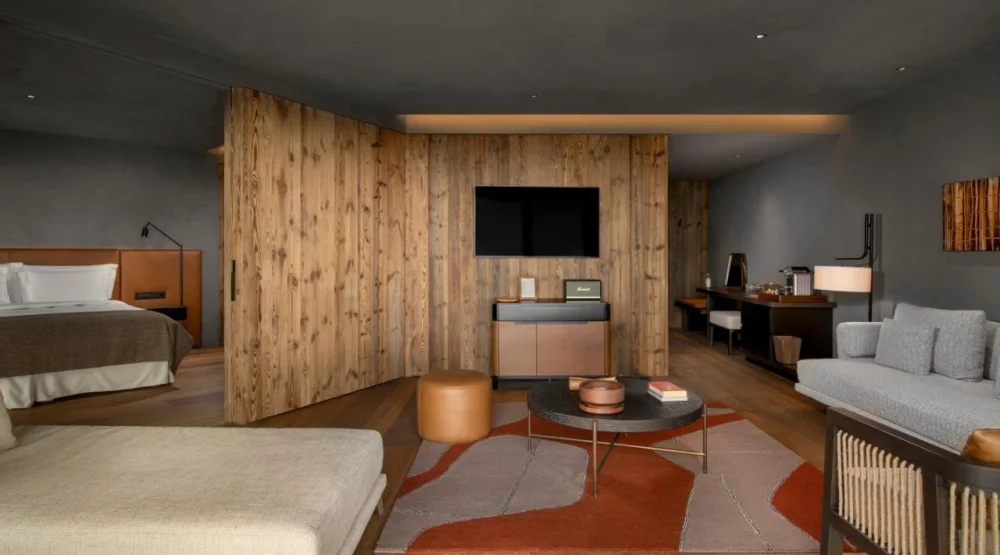 Corner Suite at Six Senses Crans Montana