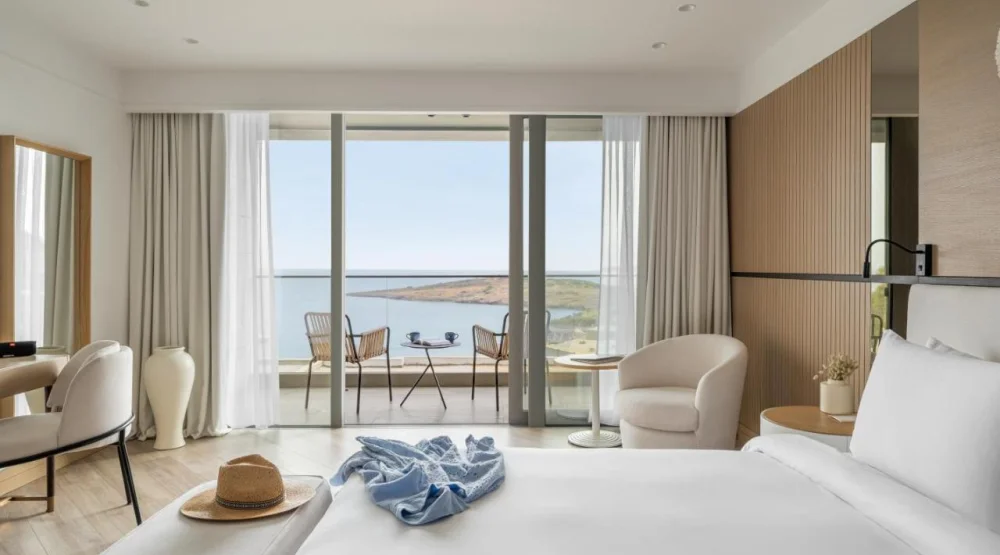 Deluxe Sea View Room at Mett Hotel Beach Resort Bodrum