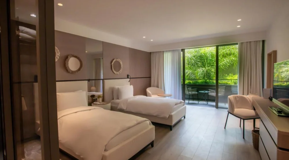 Deluxe Atrium View Room at Mett Hotel Beach Resort Bodrum