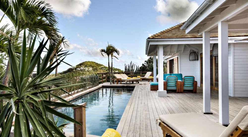 Master Pool Villa - Sea View - Colombier Hill at Gyp Sea Hotel & Beach Houses