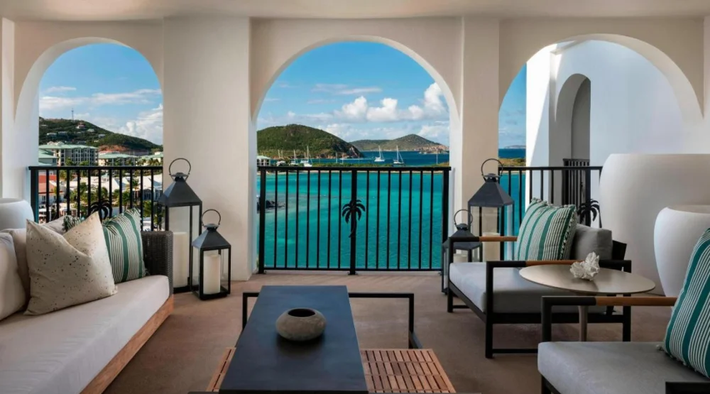Presidential Suite, One Bedroom Suite, One King, Balcony at The Ritz-Carlton St Thomas