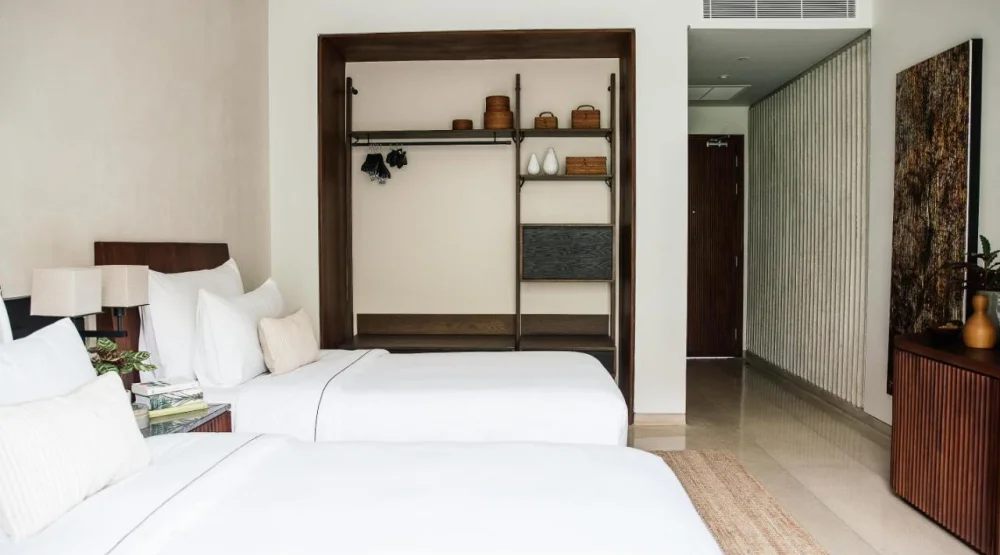 Deluxe Urban Twin Room at Treeline Urban Resort