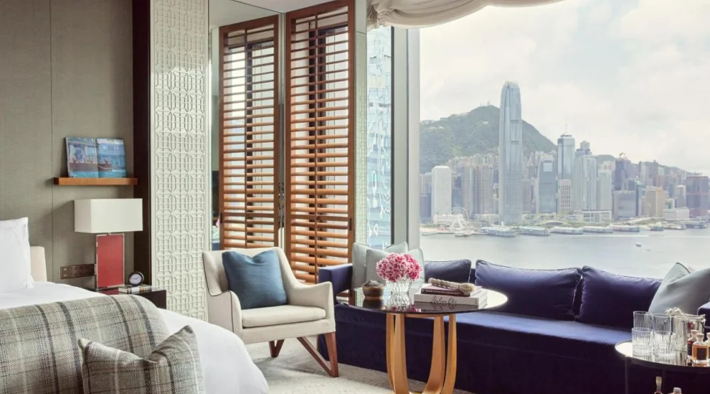 Premier Harbor View Room King at Rosewood Hong Kong
