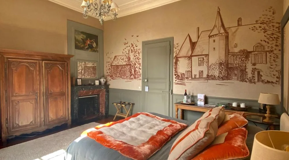 Classic Twin Room at Chateau de Saint-Paterne