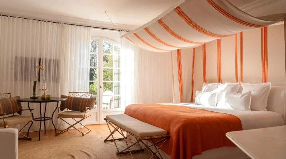 Deluxe Double Room with Garden View at Brindos Lac & Chateau