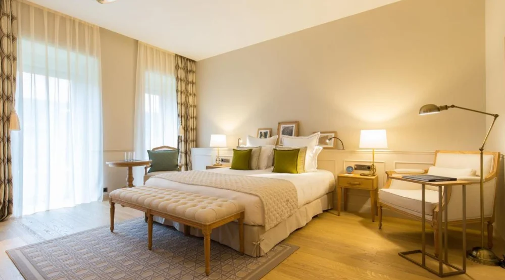 Premier Room Garden Level at Hotel Chais Monnet & Spa