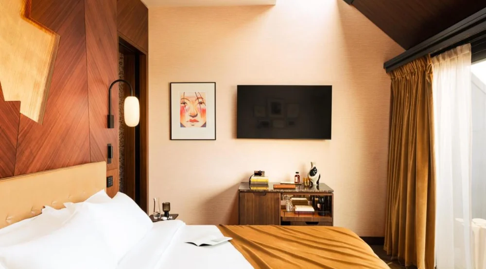 Deluxe Double Room with Terrace at Hotel Madame Reve