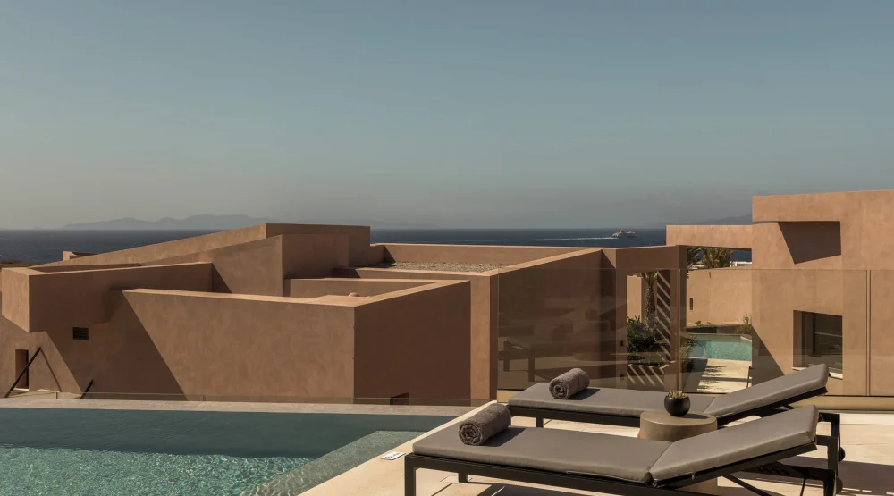 Novos Villa Sea View with Blissful Pool at Domes Novos Santorini