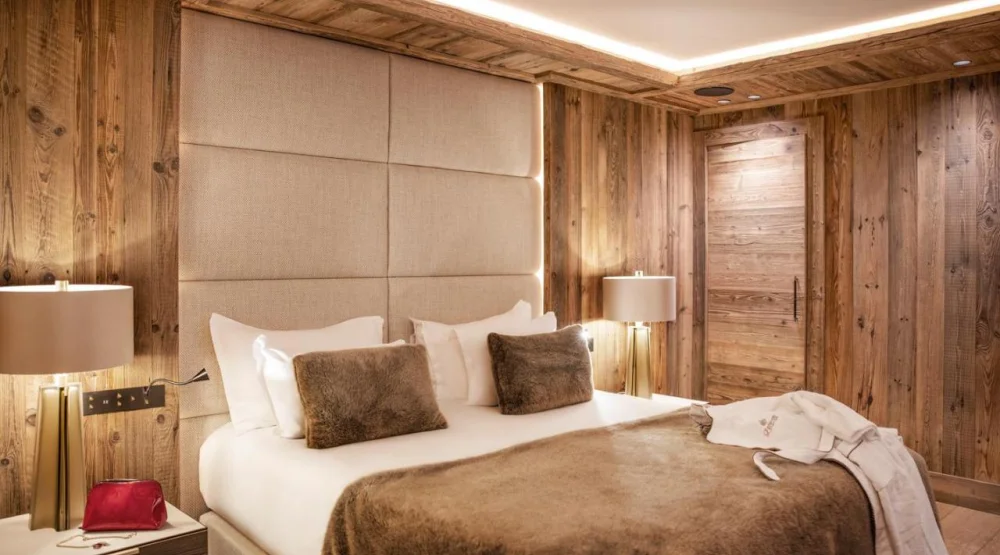 Saint Nicolas Room at Armancette Hotel Chalets & Spa