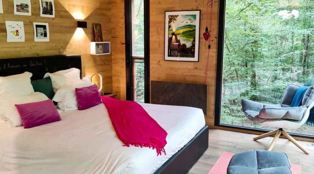 Madame C  - Suite with Hot Tub at Loire Valley Lodges Hotel