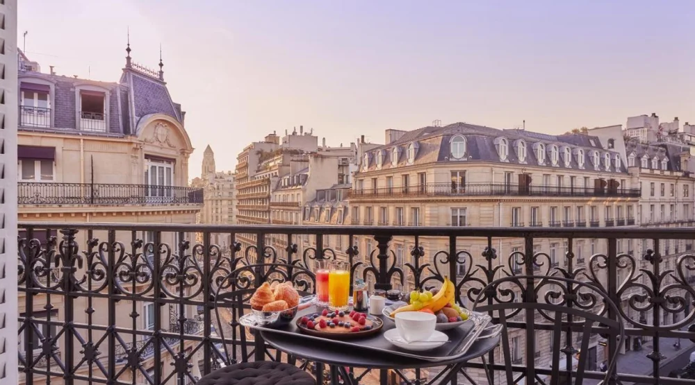 Executive Room with Balcony & Eiffel Tower at Hotel Grand Powers