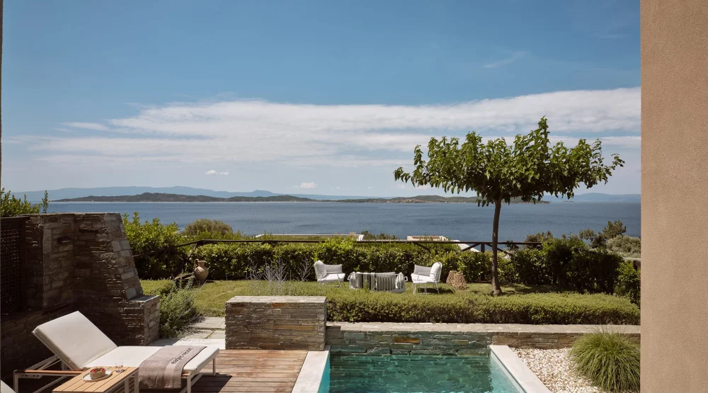 Residential Two Bedroom Pool Villa with Private Garden at Eagles Villas