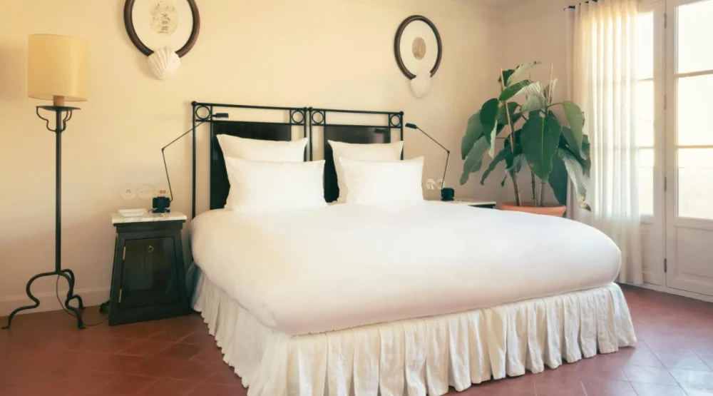 Deluxe Room with Terrace and Sea View at La Ponche