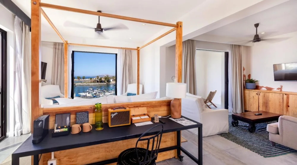 King Suite with Ocean View at Hotel El Ganzo