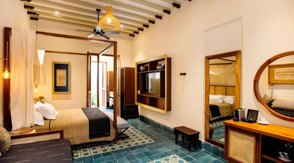 Suite with Balcony -1st Floor King at Cigno Hotel