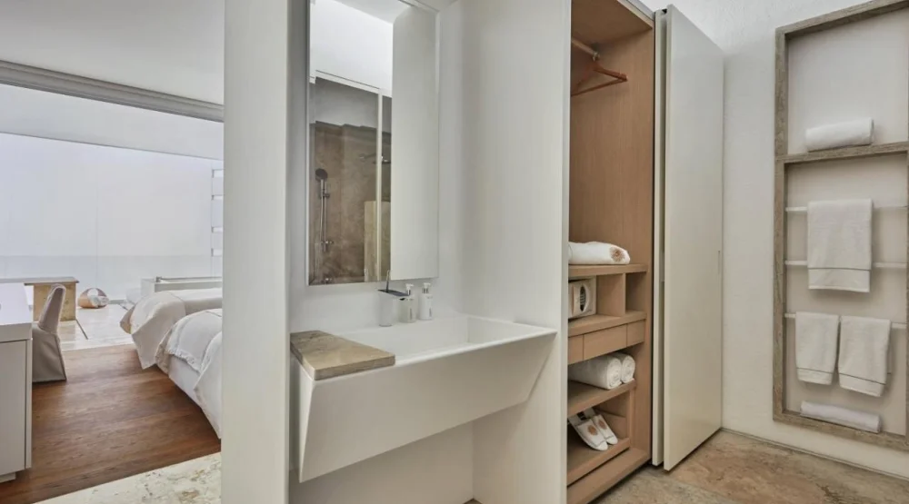 Partial Ocean View Two Double Beds at Viceroy Los Cabos