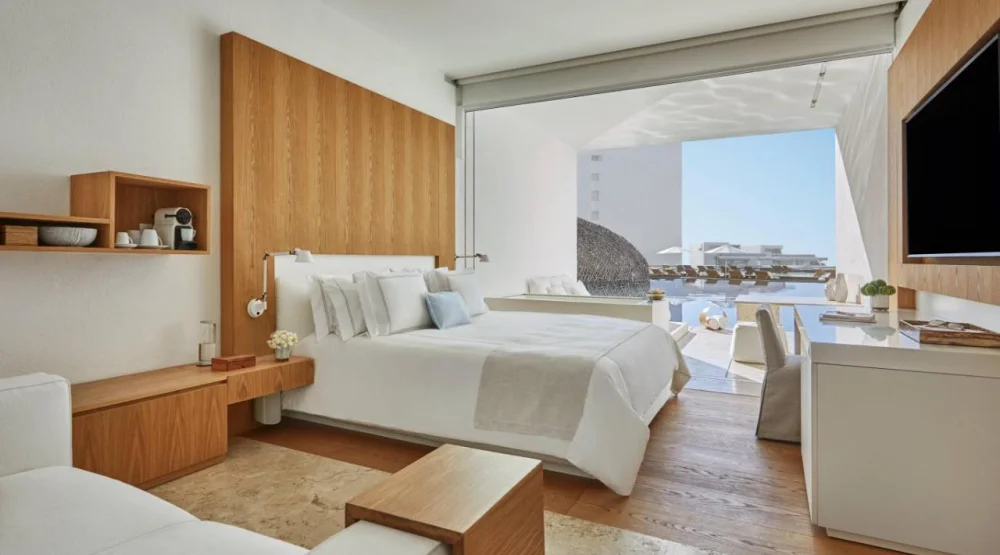 Partial Ocean View King Bed at Viceroy Los Cabos