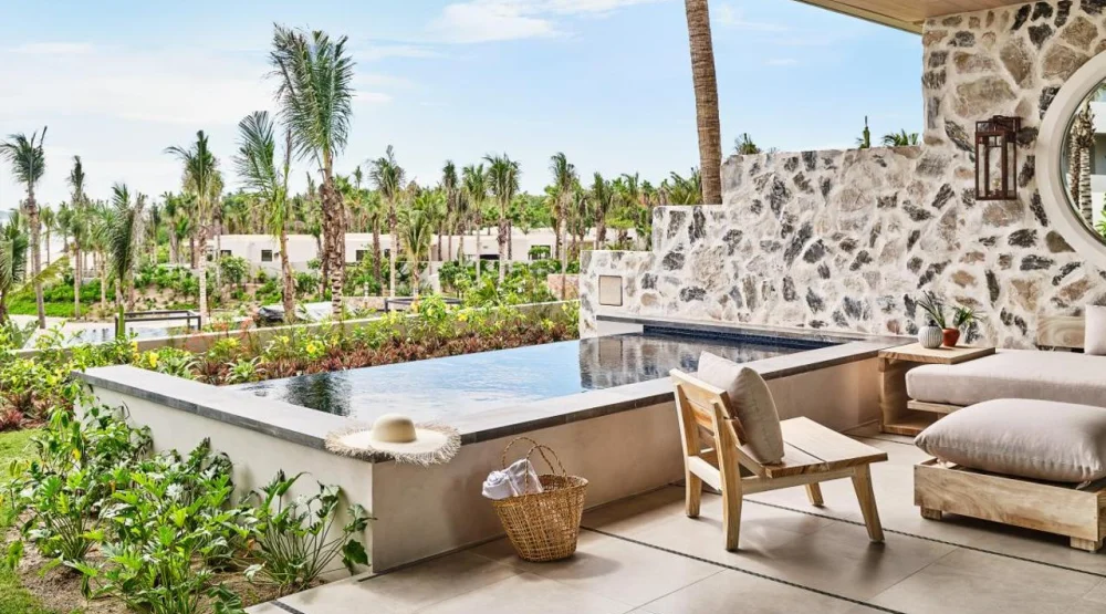 Garden Casita with Plunge Pool at Susurros del Corazon