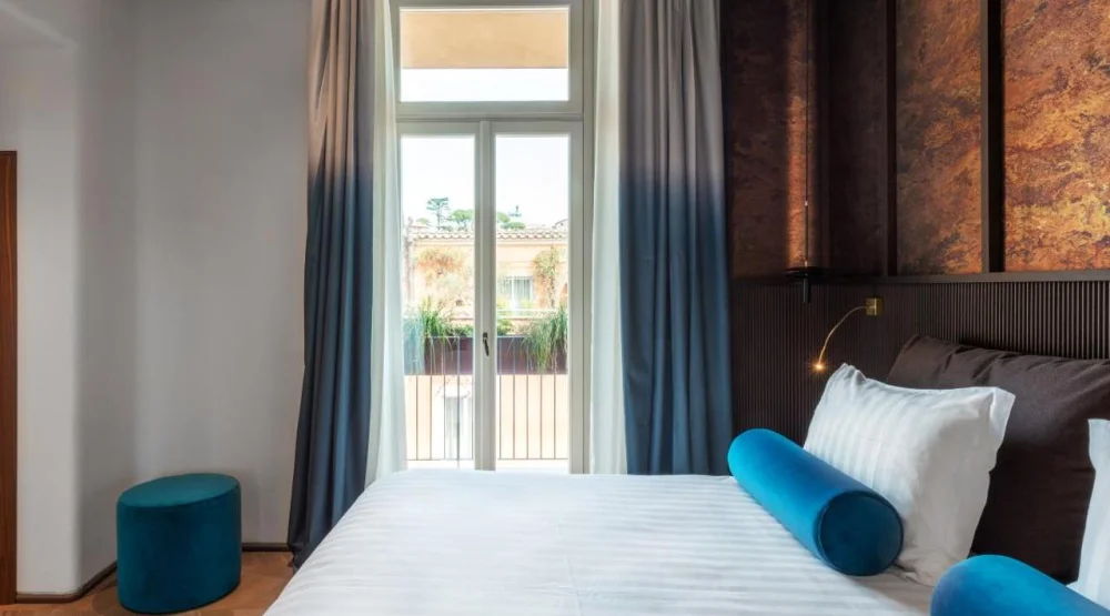 Junior Suite with Garden View at Palazzo Velabro