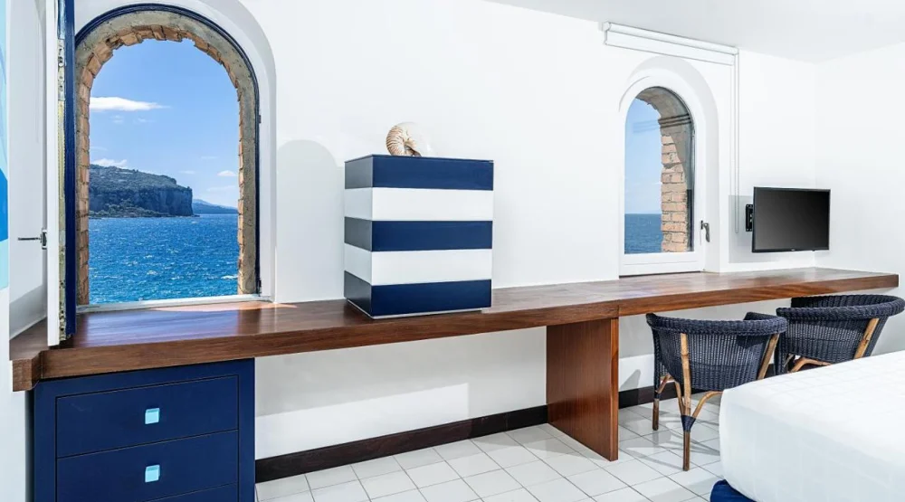 Classic Double Room with Sea View at Capo La Gala Hotel & Spa