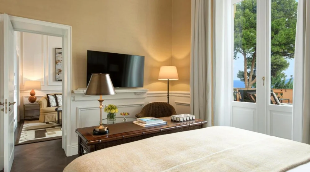Deluxe Suite with Sea View at Rocco Forte Villa Igiea