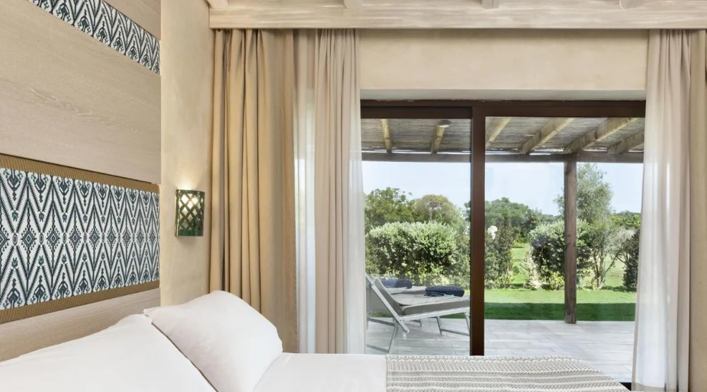 Grand Deluxe Double Room with Sea View at Baglioni Resort Sardinia