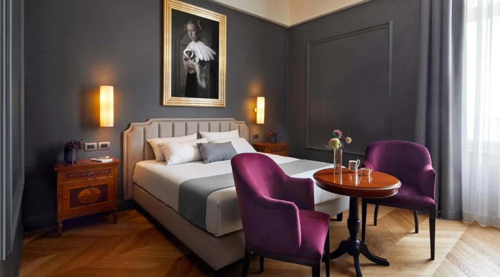 Double Room with Lake View at Hotel Villa Del Sogno