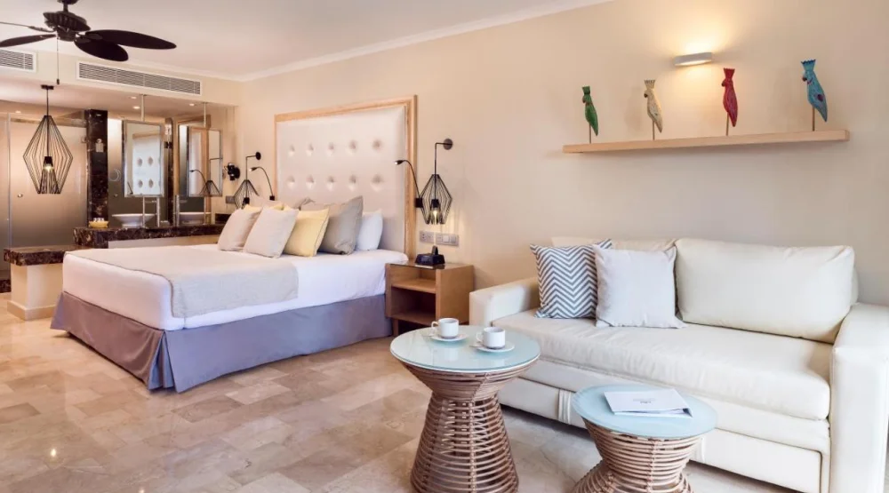 Junior Suite Beachside Ocean View at Grand Palladium Palace Resort Spa & Casino