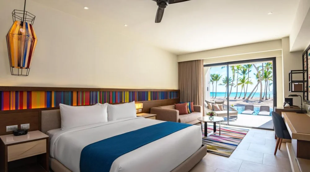 Oceanfront Swim-up Club Junior Suite at Hyatt Zilara Cap Cana