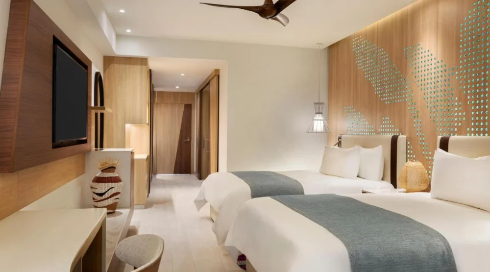 Oceanfront Club Junior Double Suite at Hyatt Ziva Cap Cana