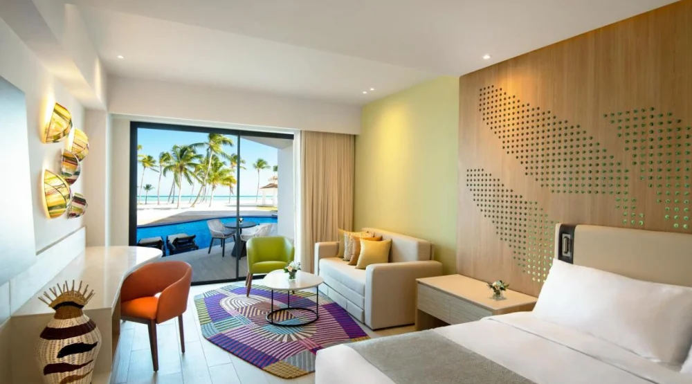 Oceanfront Swim-up Club Junior Suite (adults Only) at Hyatt Ziva Cap Cana